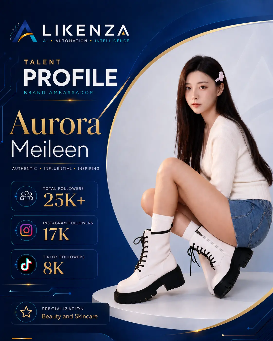 Poster profil talent Aurora Meileen